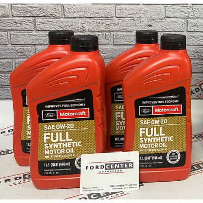 Ford Motorcraft Full Synthetic 0W-20 (0.946 л.)