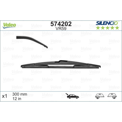 Щетка стеклоочистителя задняя VALEO