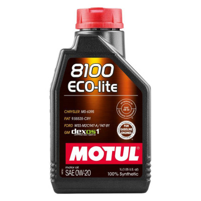 MOTUL 8100 Eco-Lite 0W-20 1л