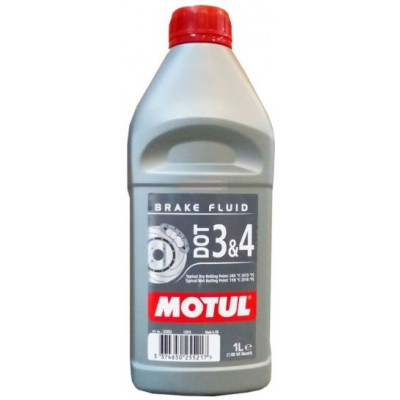 MOTUL DOT 3&4 Brake Fluid 1л. MOTUL