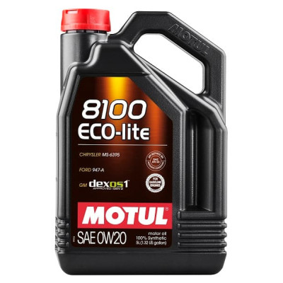 MOTUL 8100 Eco-Lite 0W-20 5л