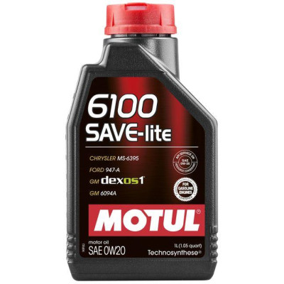 Motul 6100 Save-Lite 0W-20 1л