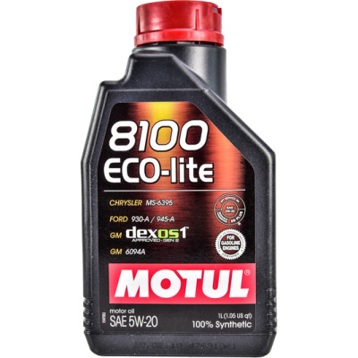 MOTUL 8100 Eco-lite 5W-20 1л