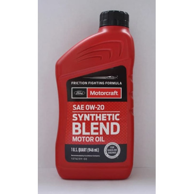 Motorcraft Synthetic Blend 0W-20