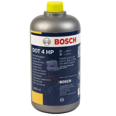 Тормозная жидкость DOT-4HP 1л. BOSCH